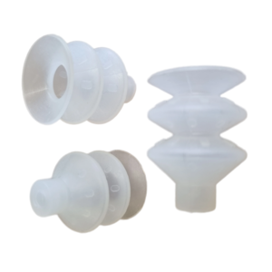 5000-00173 D=5mm, 2,5 Falten, SI transparent Balgsauger