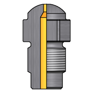 5000-00370 Ø8 Düsenspitze R15 (Arburg, M24*1.5, L=68)