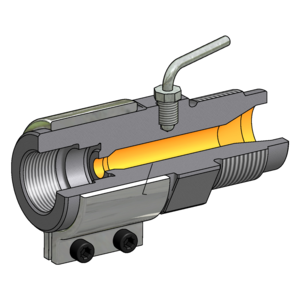 5000-00361 Ø8mm Düsenadapter (Arburg-Demag, M24*1.5, L=54)